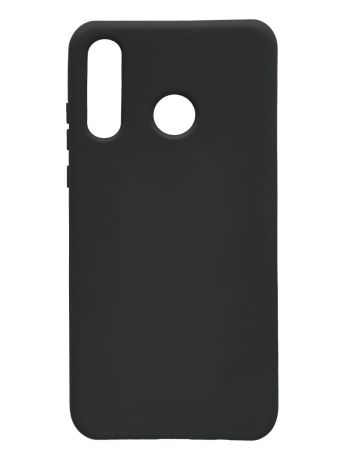 Чехол силиконовый Onext для телефона Huawei P30 Lite (2019), черный (liquid)
