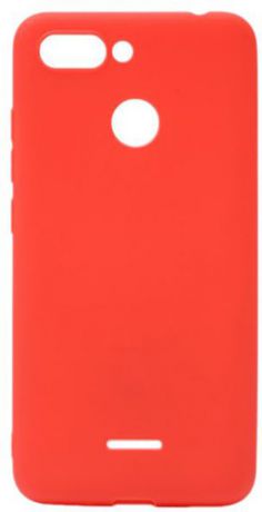 Чехол для сотового телефона GOSSO CASES для Xiaomi Redmi 6 Soft Touch, 189930, красный