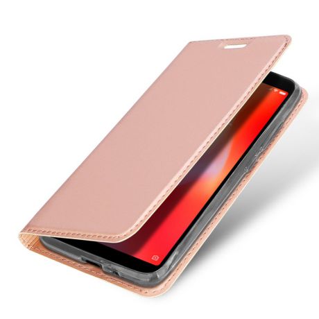 Чехол для сотового телефона DUX DUCIS Xiaomi Redmi 6A Чехол-книжка с подставкой, розовый
