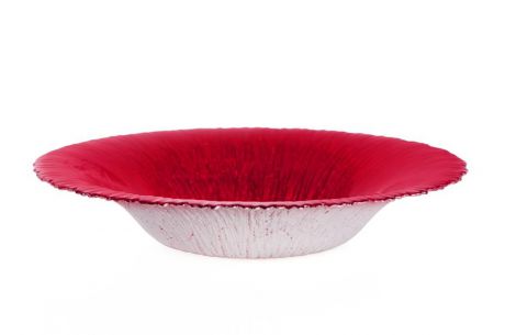 Блюдо АКСАМ-АКДЖАМ большое РУБИН, 18411/2, диаметр 40 см, подарочная упаковка, красный