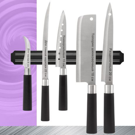 Набор ножей Borner Asia (Германия), 6 предметов.