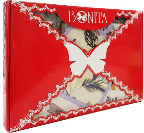 Подарочный набор Bonita "Тропикана" полотенце+прихватка+рукавица+фартук+скатерть, 11010817326