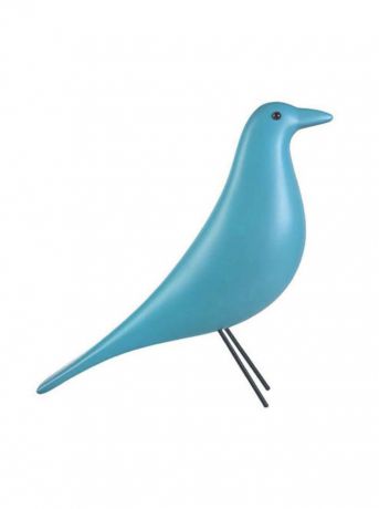 Статуэтка Terra Design Terra House Bird "Eames style", голубой