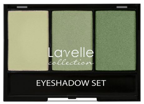 Lavelle Collection тени ES-27 тройные тон 03 зелёный 23г