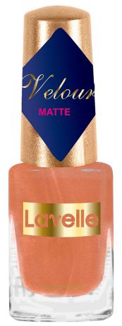 Lavelle Collection лак для ногтей 6 мл Velour тон 550 бежево-розовый искрящийся