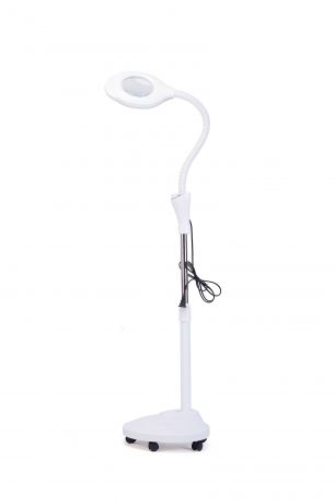 Лампа-лупа напольная NUOBI 519T MAX (50Вт, 180см, регулятор. колесики)