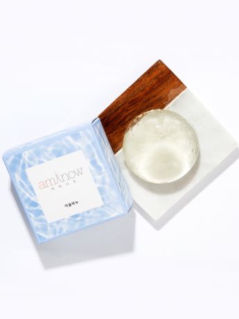 Ультраувлажняющее, восстанавливающее водный баланс кожи Премиум мыло для лица с Активным Комплексом Аминокислот Aminow Dew Soap 100гр