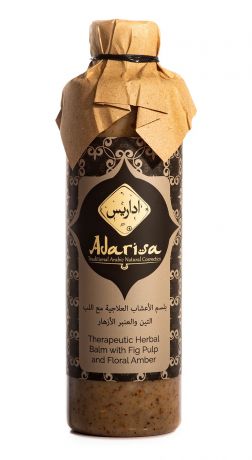 Adarisa Лечебный растительный бальзам для волос с мякотью инжира и амброй растительной, 250 мл