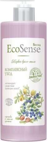 Жидкое крем-мыло ВЕСНА "Ecosense" черника и масло арганы, 500 мл