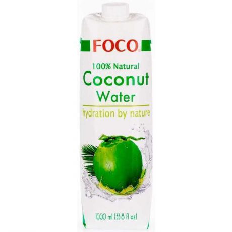 Вода кокосовая Foco, 1л