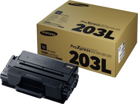Картридж Samsung MLT-D203L, черный, для лазерного принтера, оригинал