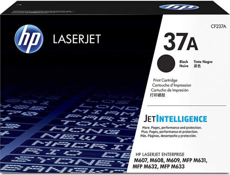 Картридж HP CF237A 37A, черный, для лазерного принтера, оригинал