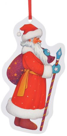 Игрушка-подвеска новогодняя Darinchi "Дед Мороз", 14 см