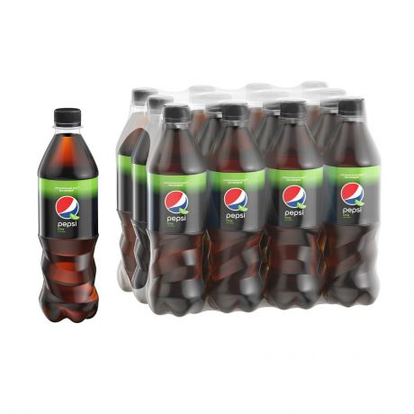 Газированный напиток Pepsi Lime, 500 мл по 12 шт