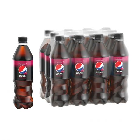 Газированный напиток Pepsi "Вайлд черри", 500 мл по 12 шт