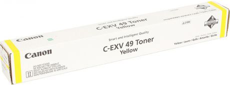 Картридж Canon C-EXV49Y, желтый, для лазерного принтера, оригинал