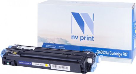 Картридж NV Print NV-Q6002A/707PR, желтый, для лазерного принтера