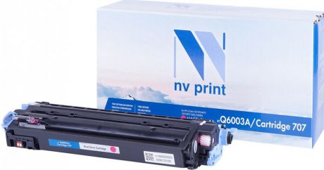 Картридж NV Print NV-Q6003A/707PR, пурпурный, для лазерного принтера