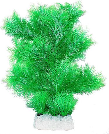 Растение для аквариума Уют "Маяка зелено-салатная", высота 32 см