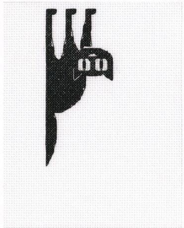 Набор для вышивания крестом РТО "Среди черных котов", 5 х 1,5 см. EH376