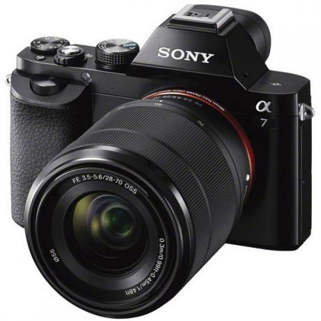 Беззеркальный фотоаппарат Sony Alpha A7 Kit 28-70 mm, Black