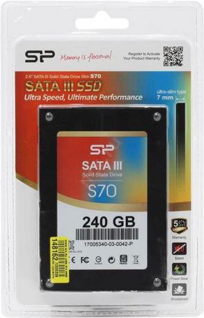 SSD диск Silicon Power Slim S70 240GB (SP240GBSS3S70S25)