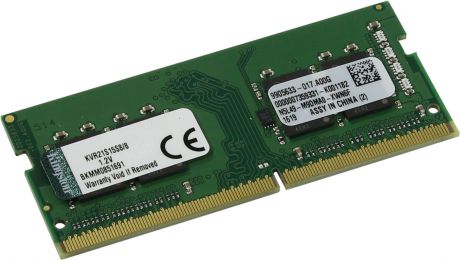 Модуль оперативной памяти Kingston ValueRAM SO-DIMM DDR4 8GB 2133МГц (KVR21S15S8/8)
