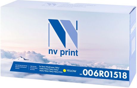 Картридж NV Print 006R01518Y, желтый, для лазерного принтера