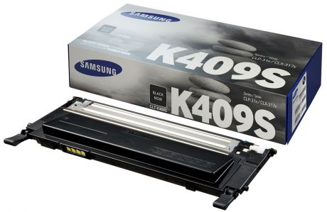 Картридж Samsung CLT-K409S, черный, для лазерного принтера, оригинал