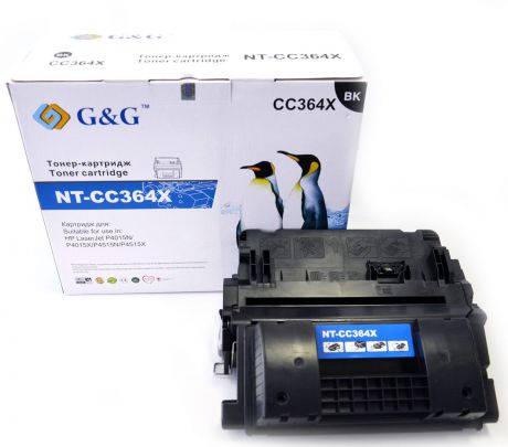 Картридж G&G NT-CC364X, черный, для лазерного принтера