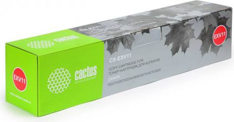 Тонер-картридж Cactus CS-EXV11, Black, для лазерного принтера
