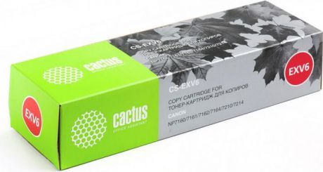 Тонер-картридж Cactus CS-EXV6, Black, для лазерного принтера