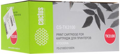 Картридж Cactus CS-TK3100, черный, для лазерного принтера