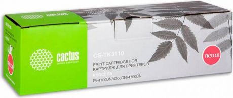 Картридж Cactus CS-TK3110, черный, для лазерного принтера