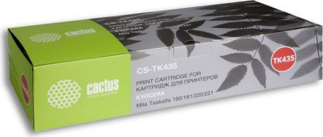 Картридж Cactus CS-TK435, черный, для лазерного принтера