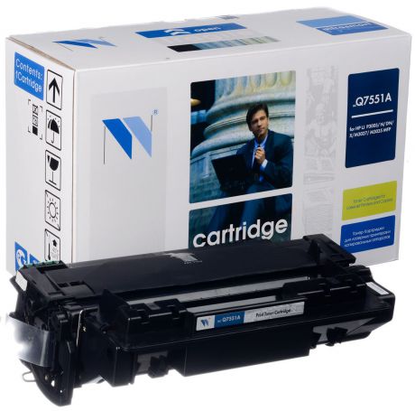Картридж NV Print Q7551A, черный, для лазерного принтера