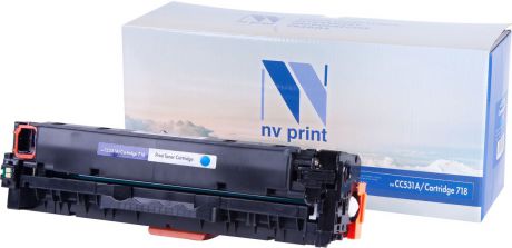 Картридж NV Print CC531A, голубой, для лазерного принтера