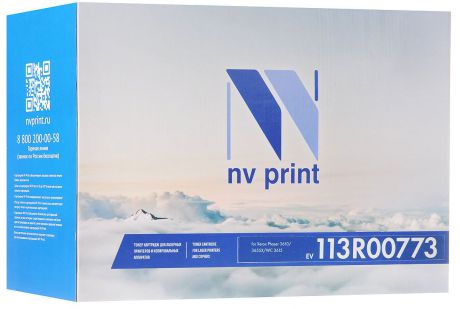 Картридж NV Print 113R00773, черный, для лазерного принтера