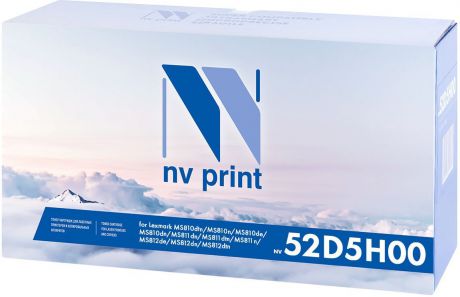 Картридж NV Print 52D5H00, черный, для лазерного принтера