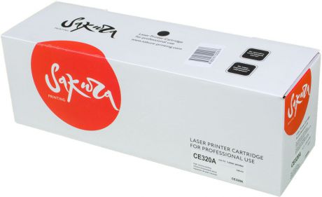 Картридж Sakura CE320A, черный, для лазерного принтера