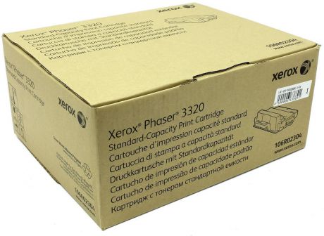 Картридж Xerox 106R02304, черный, для лазерного принтера, оригинал