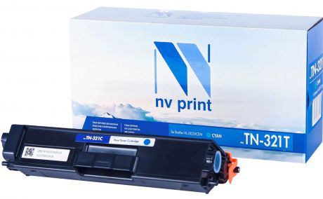 Картридж NV Print TN321T, голубой, для лазерного принтера