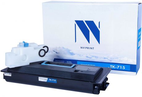 Картридж NV Print TK-715, черный, для лазерного принтера