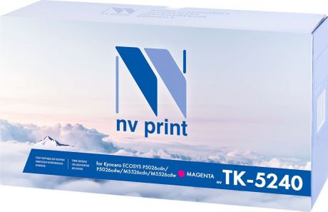 Картридж NV Print NV-TK5240M, пурпурный, для лазерного принтера