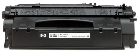 Картридж HP 53X, черный, для лазерного принтера, оригинал