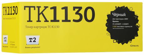 Картридж T2 TC-K1130, черный, для лазерного принтера