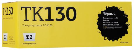Картридж T2 TC-K130, черный, для лазерного принтера