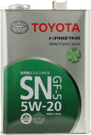 Моторное масло Toyota 5W-20, 4 л 08880-10605