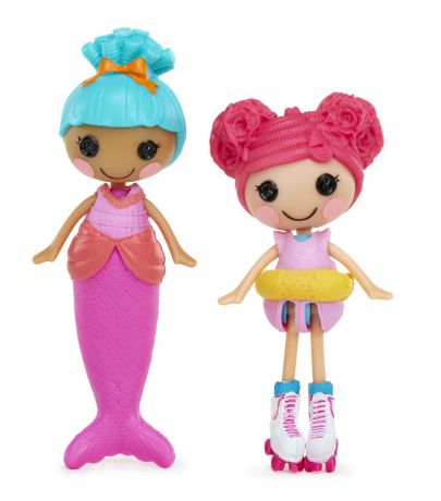 Lalaloopsy Игровой набор с мини-куклами Принцесса и Русалка