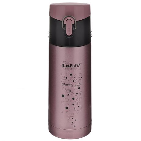 Термос LaPlaya "Bubble Safe", цвет: розовый, 350 мл